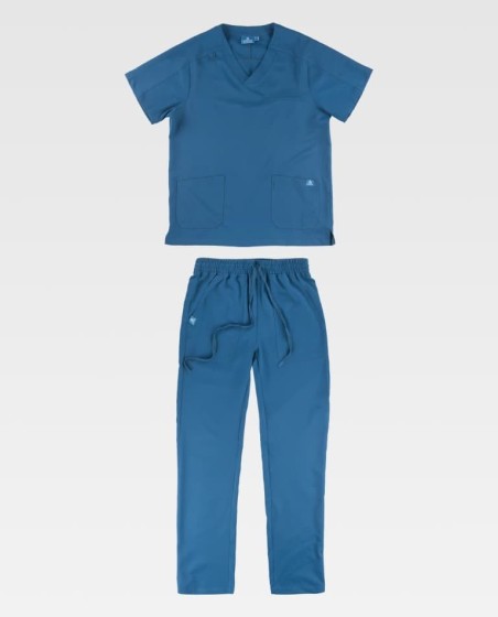 CONJUNTO PIJAMA SANITARIO ELÁSTICO