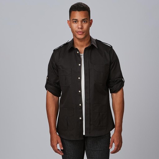 CAMISA UNISEX SLIM FIT MANGA ROLL UP MICHELE