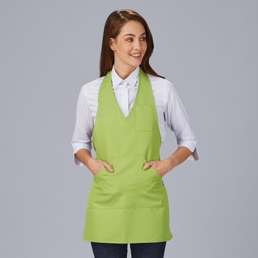 DELANTAL BISTRO SARGA POLIESTER 80X65 CM 2